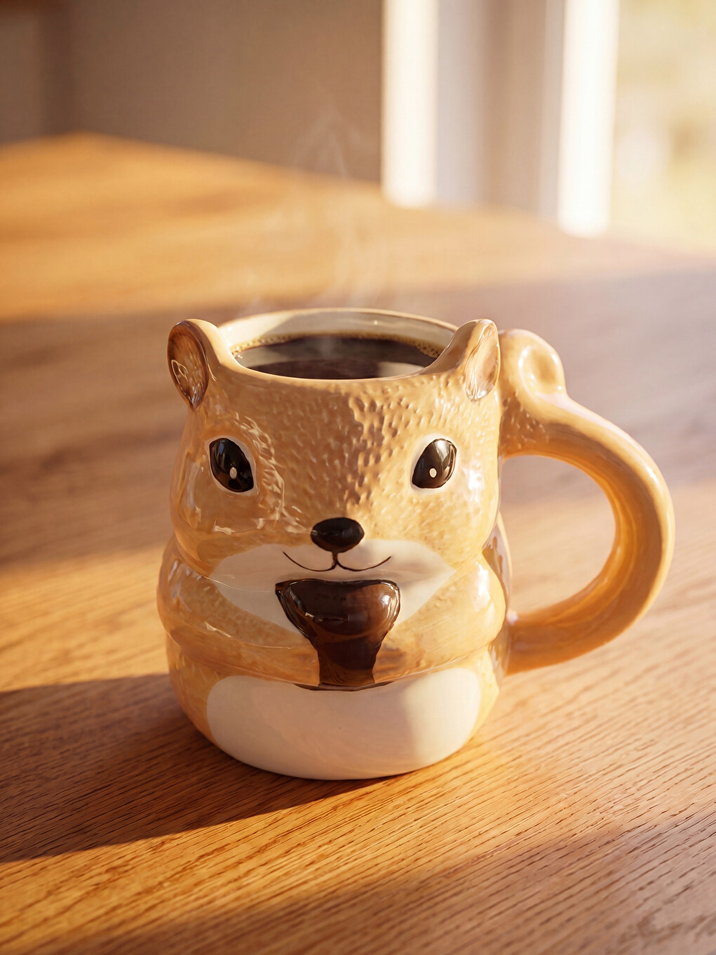 Cană Ceramică Figură Veveriță 370 Ml