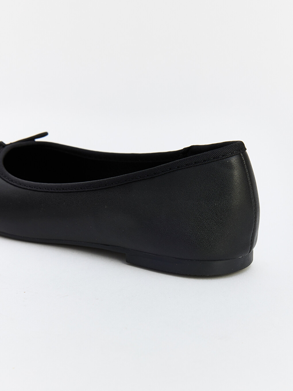 Faux Leather Women's Ballet Flats-3