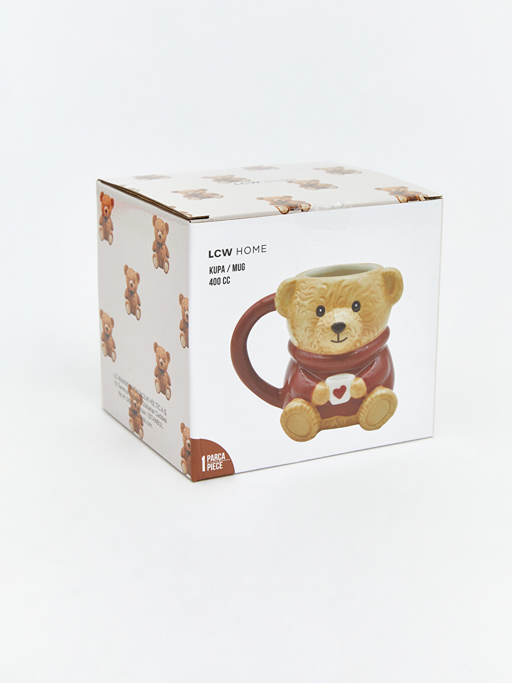Фарфоровая Кружка С Принтом Teddy Bear 400 Мл-2