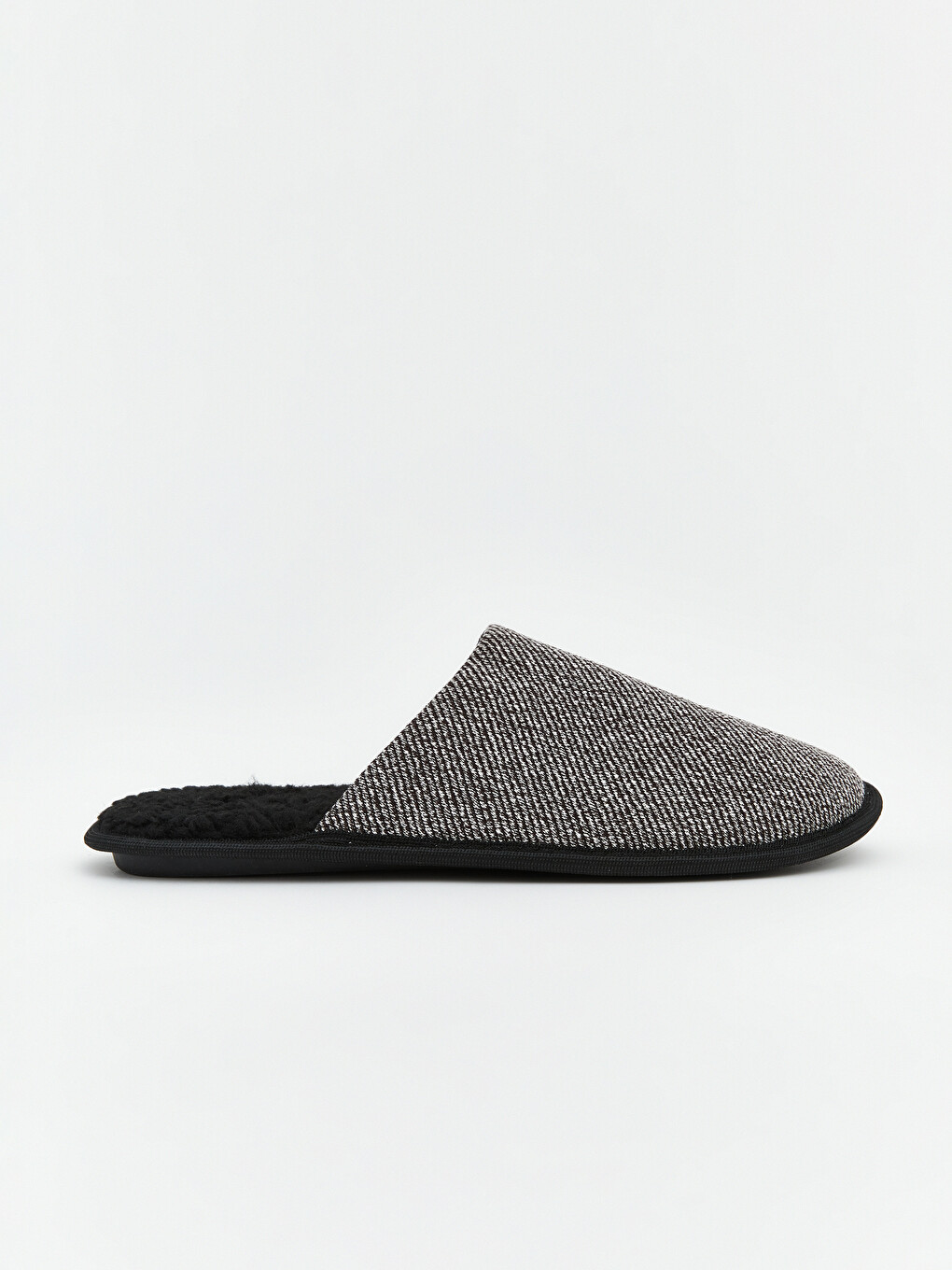 Man Black Home Slippers-1