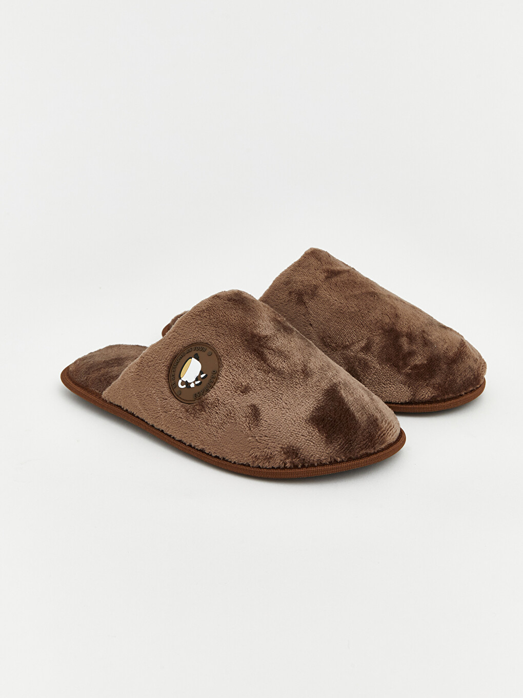Plush Textured Men's Home Slipper-2