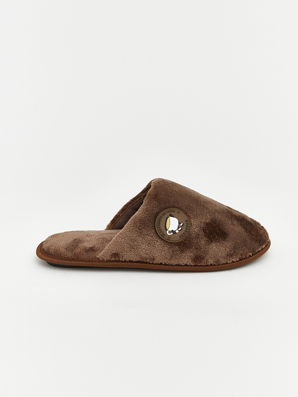 Plush Textured Men's Home Slipper-3