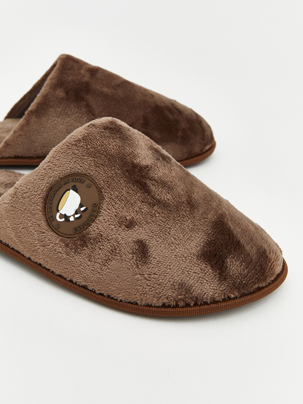 Plush Textured Men's Home Slipper-4