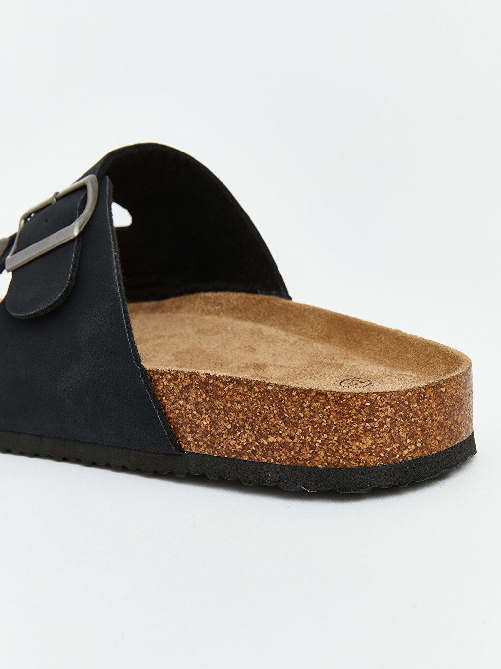 Adjustable Buckled Double Strapped Men's Slipper-4