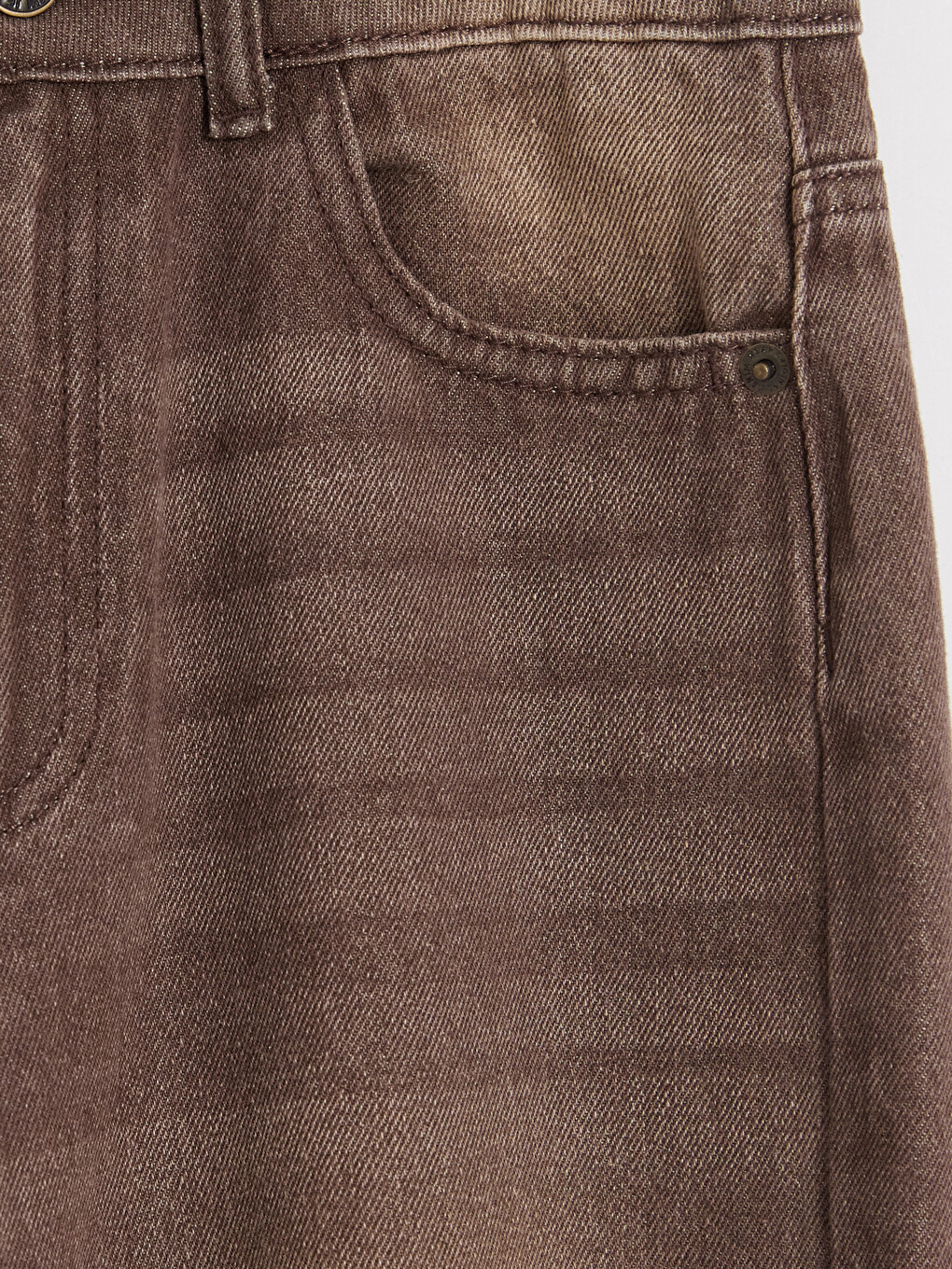 Wideleg Girls' Jeans-2