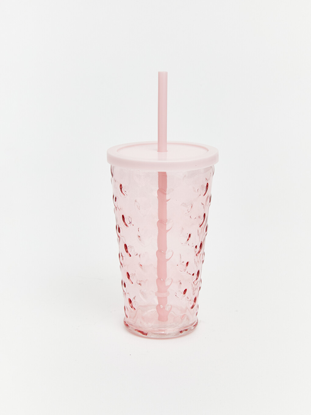 Pink Soft Drink Glass-1