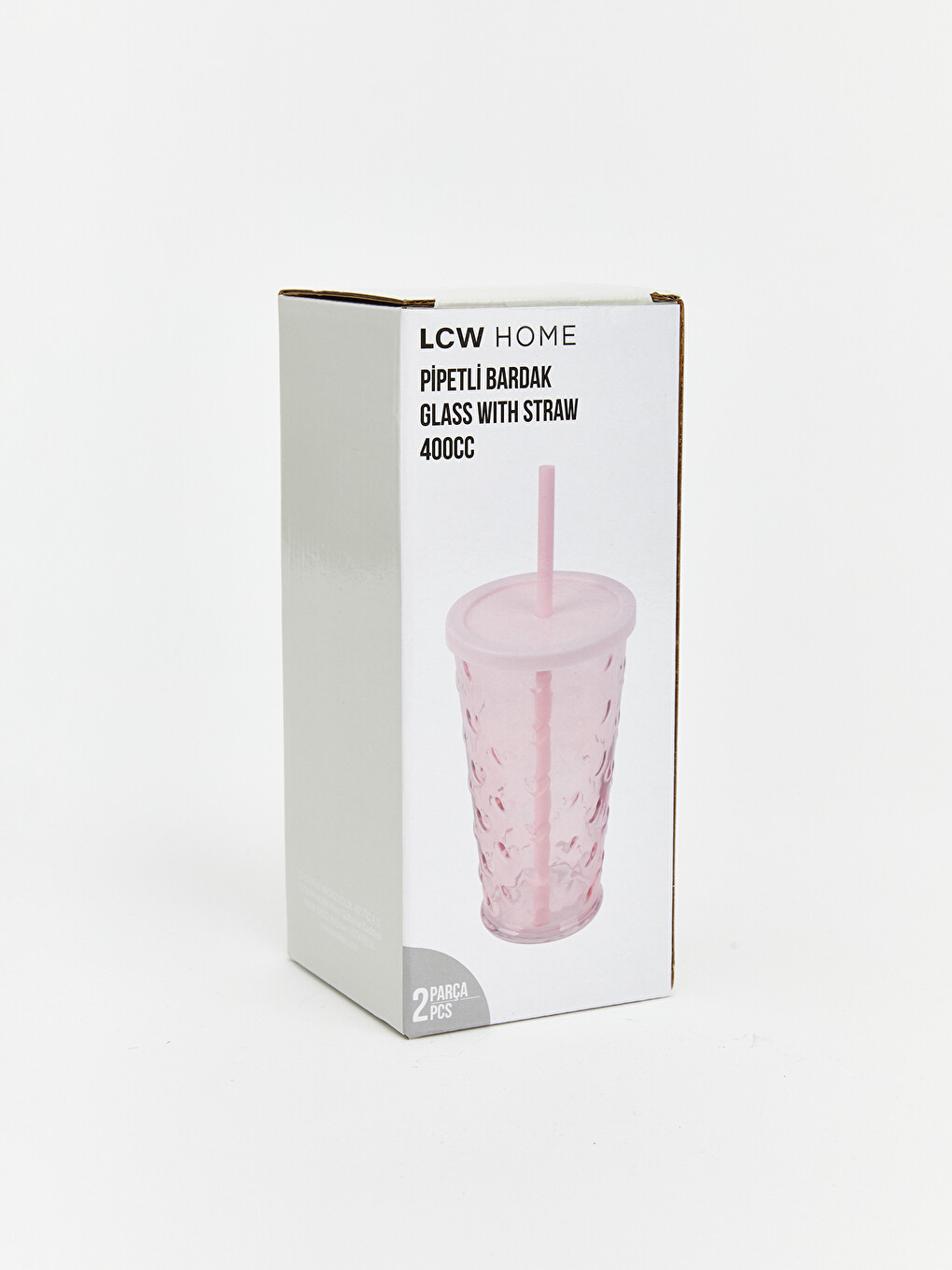 Pink Soft Drink Glass-3