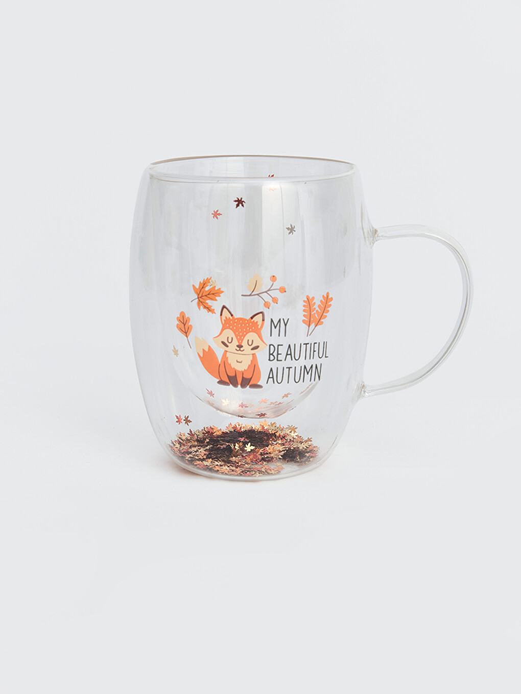 ორმაგი კედლებიანი მინის კათხა 320 Ml-1