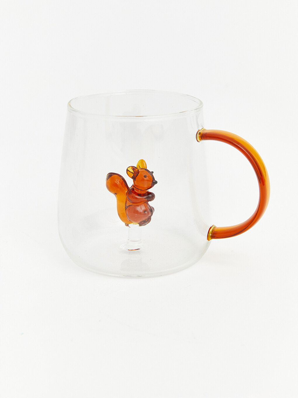 Стеклянная Кружка С Фигуркой Белки 380 Ml-1