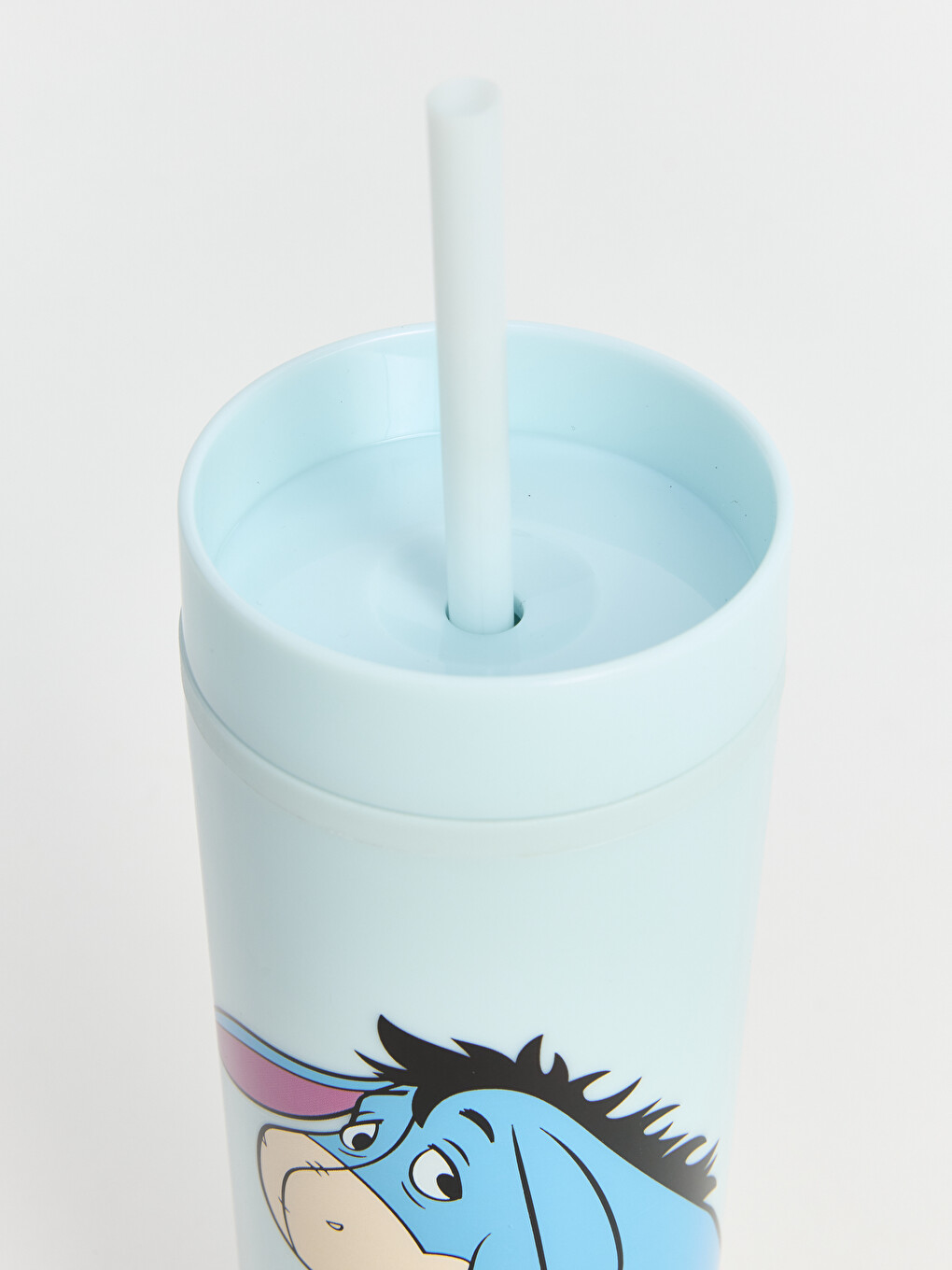 Eeyore Printed Straw Water Bottle-2