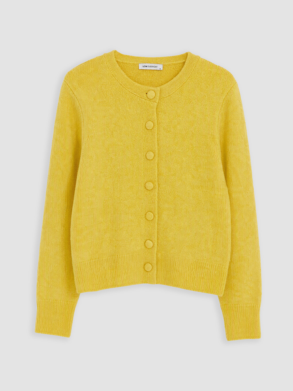 Crew Neck Women's Knitwear Cardigan