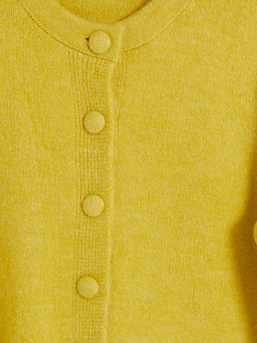 Crew Neck Women's Knitwear Cardigan-1