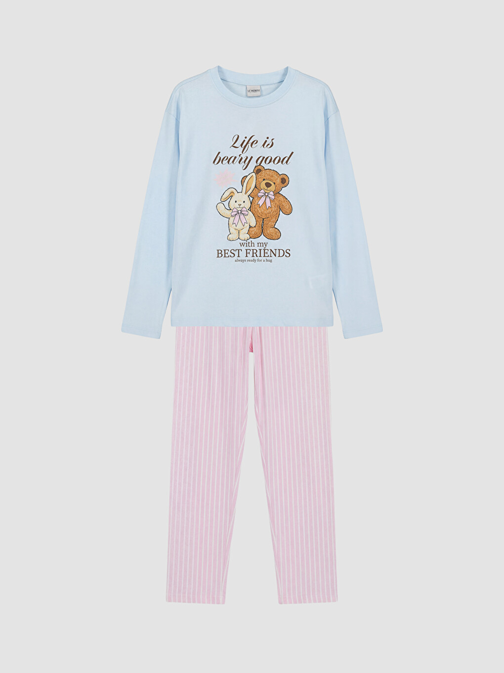Printed Baby Girls' Pyjamas Set