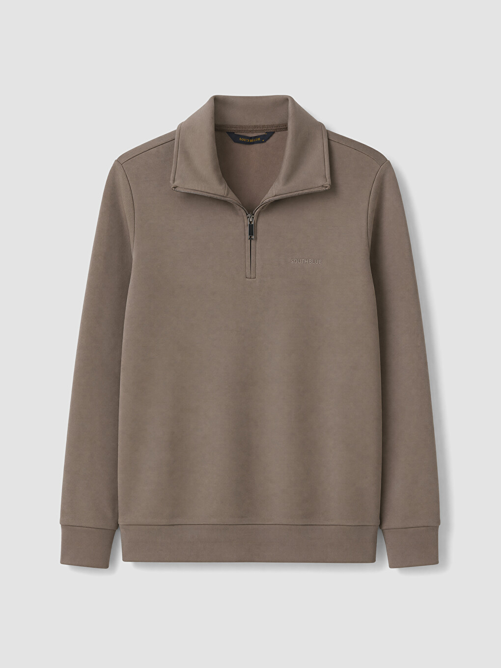 Sweat-shirt À Col Montant Pour Homme-4