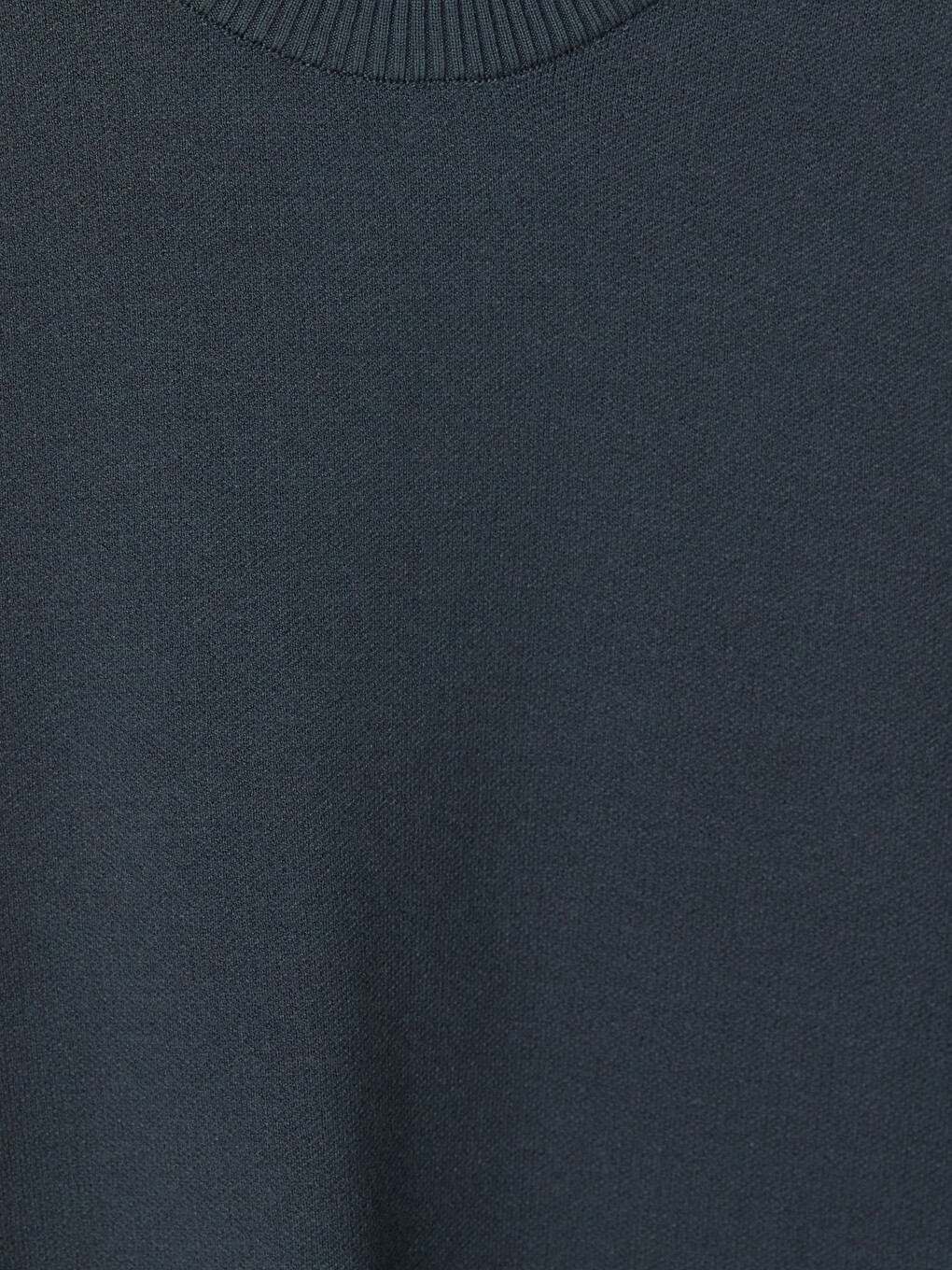 Petrol Regular Fit Erkek Triko Kazak-1