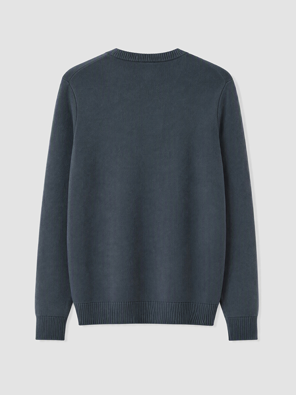 Petrol Regular Fit Erkek Triko Kazak-2