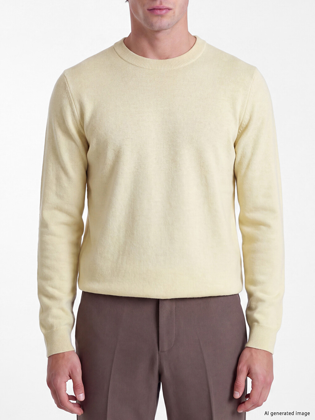 Regular Fit Men's Knitwear Sweater-2
