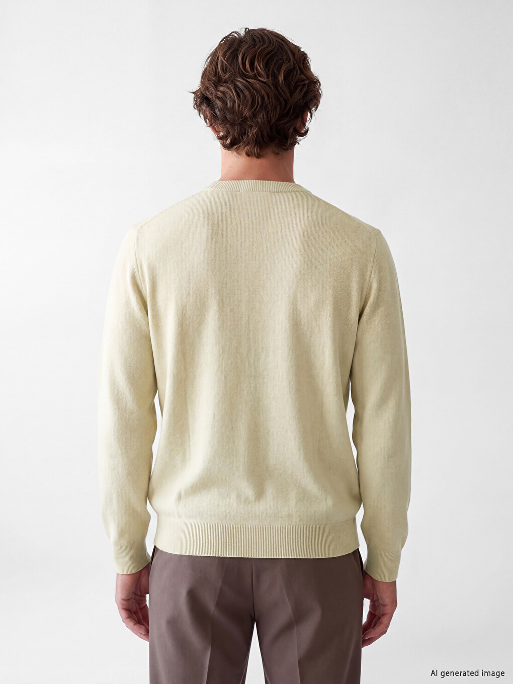 Regular Fit Men's Knitwear Sweater-3
