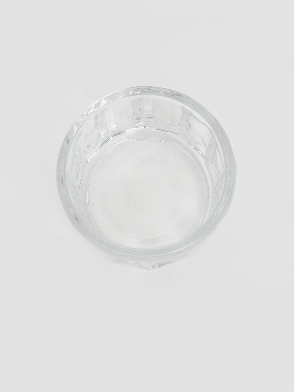 Embossed Lettered Lidded With Spoon Glass Bowl-1