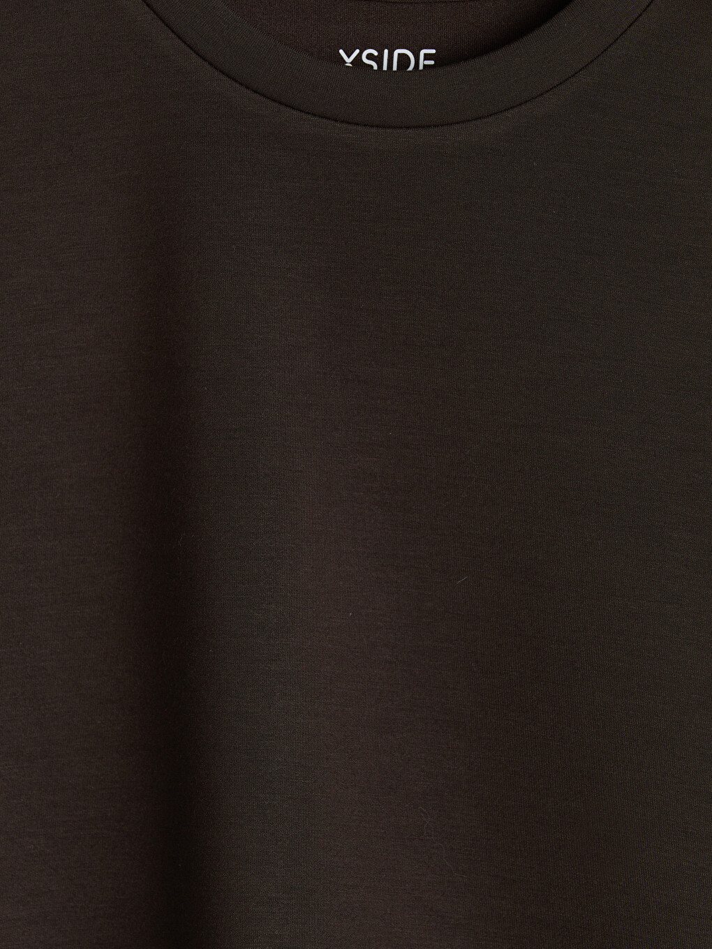 Femër Ngjyre Kafe T-shirt-6