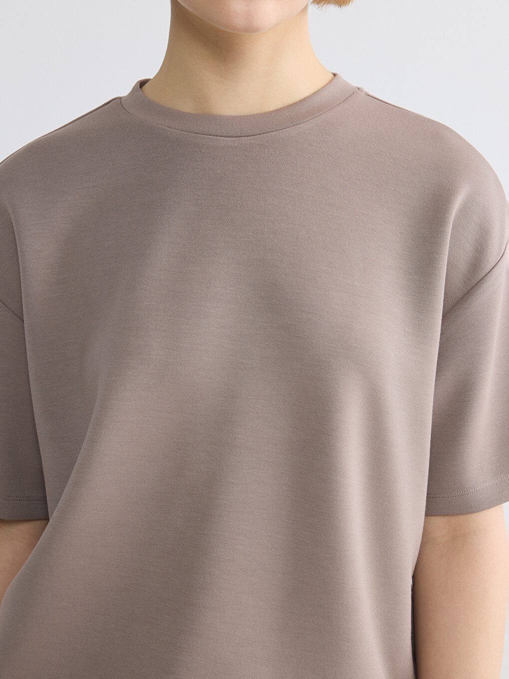 Woman Brown T-shirt-2