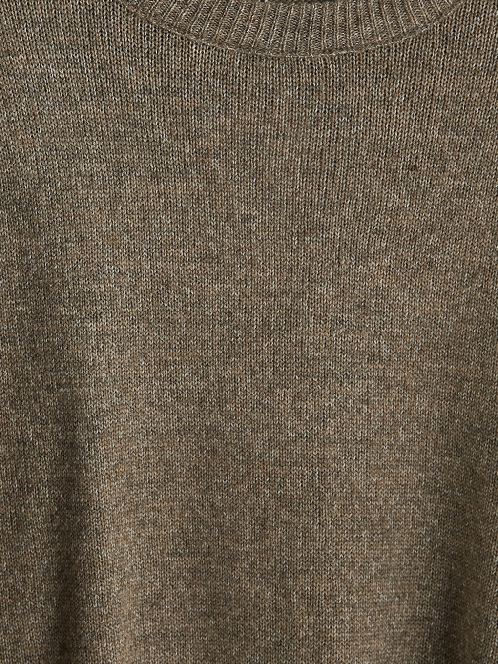 Crew Neck Oversze Women's Knitwear Sweater-6
