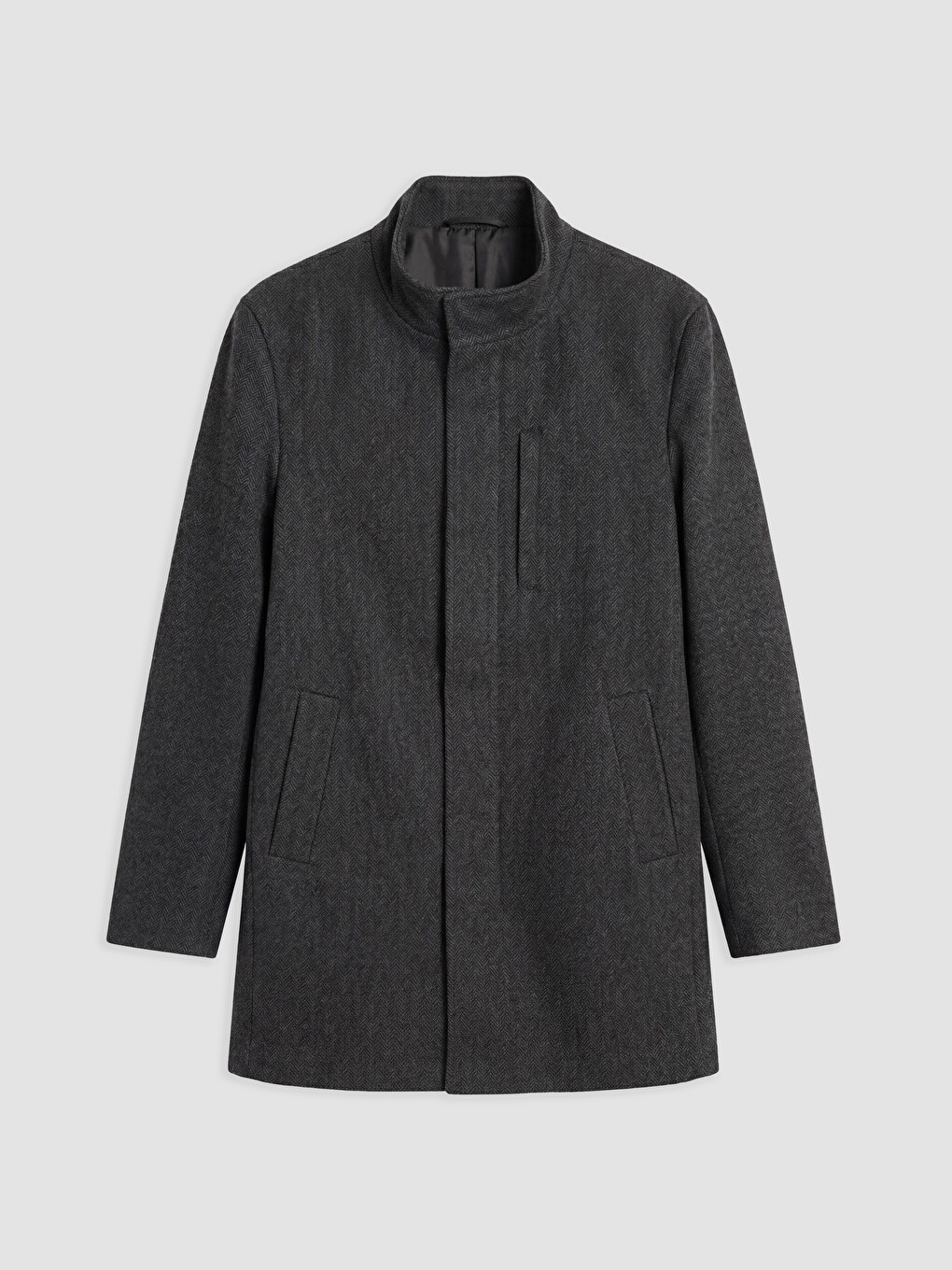 Man Anthracite Coatigan-3