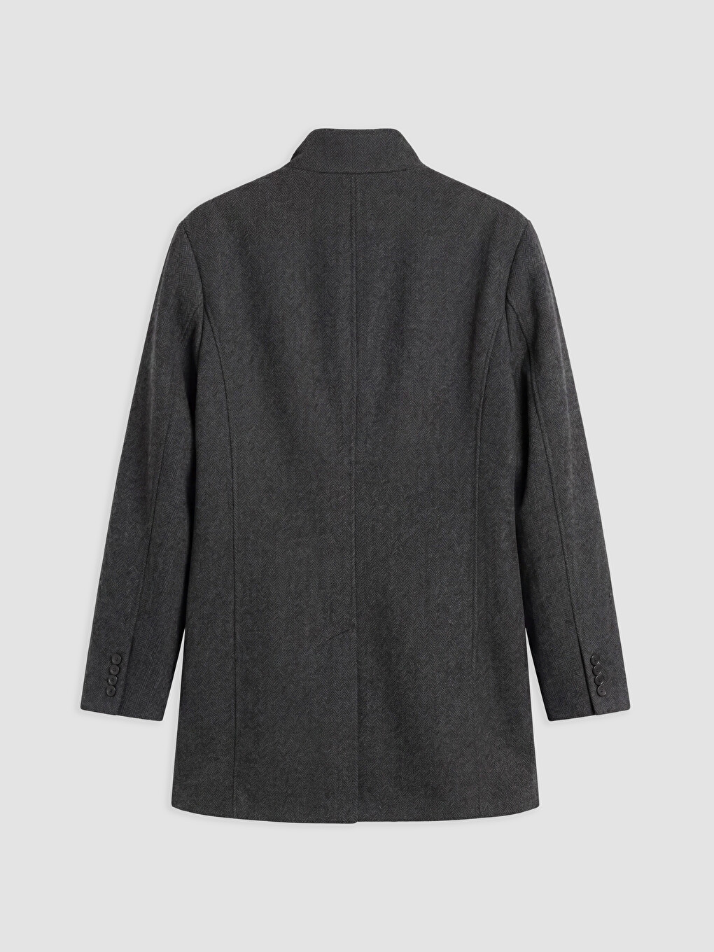 Man Anthracite Coatigan-4