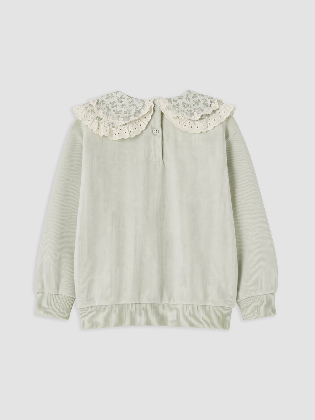 Girl Green Sweatshirt-1