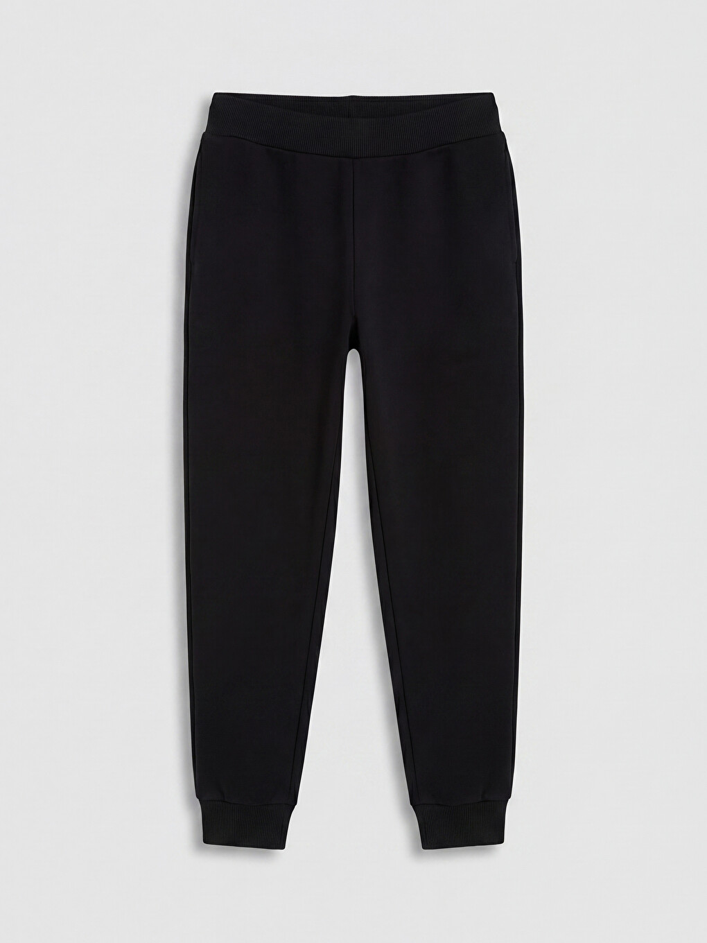 Elastic Waist Girls' Thick Jogger Sweatpants