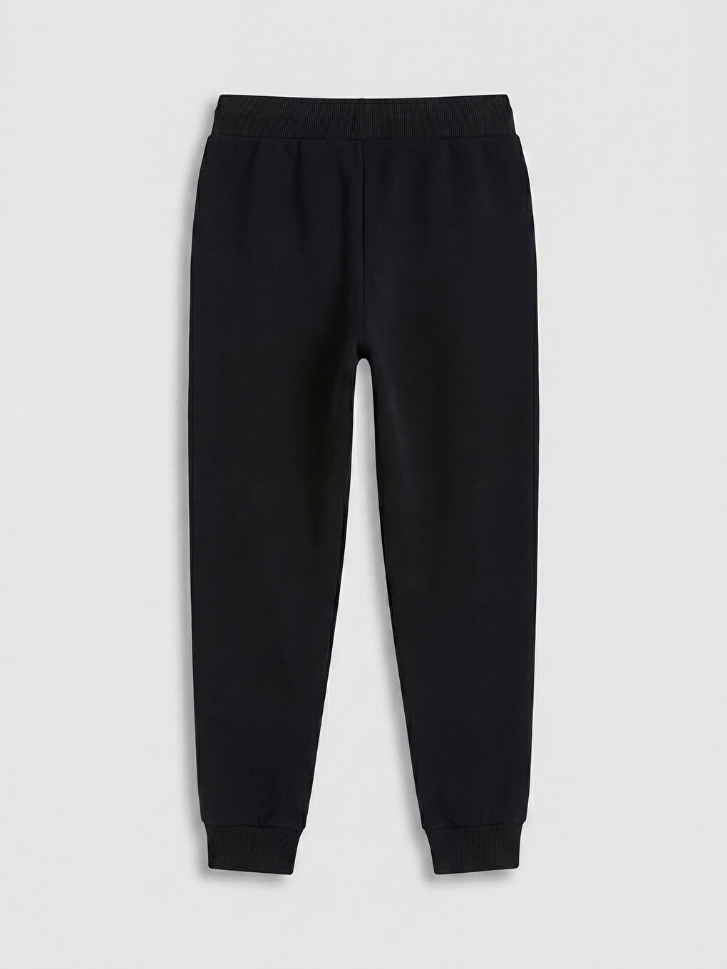 Elastic Waist Girls' Thick Jogger Sweatpants-1