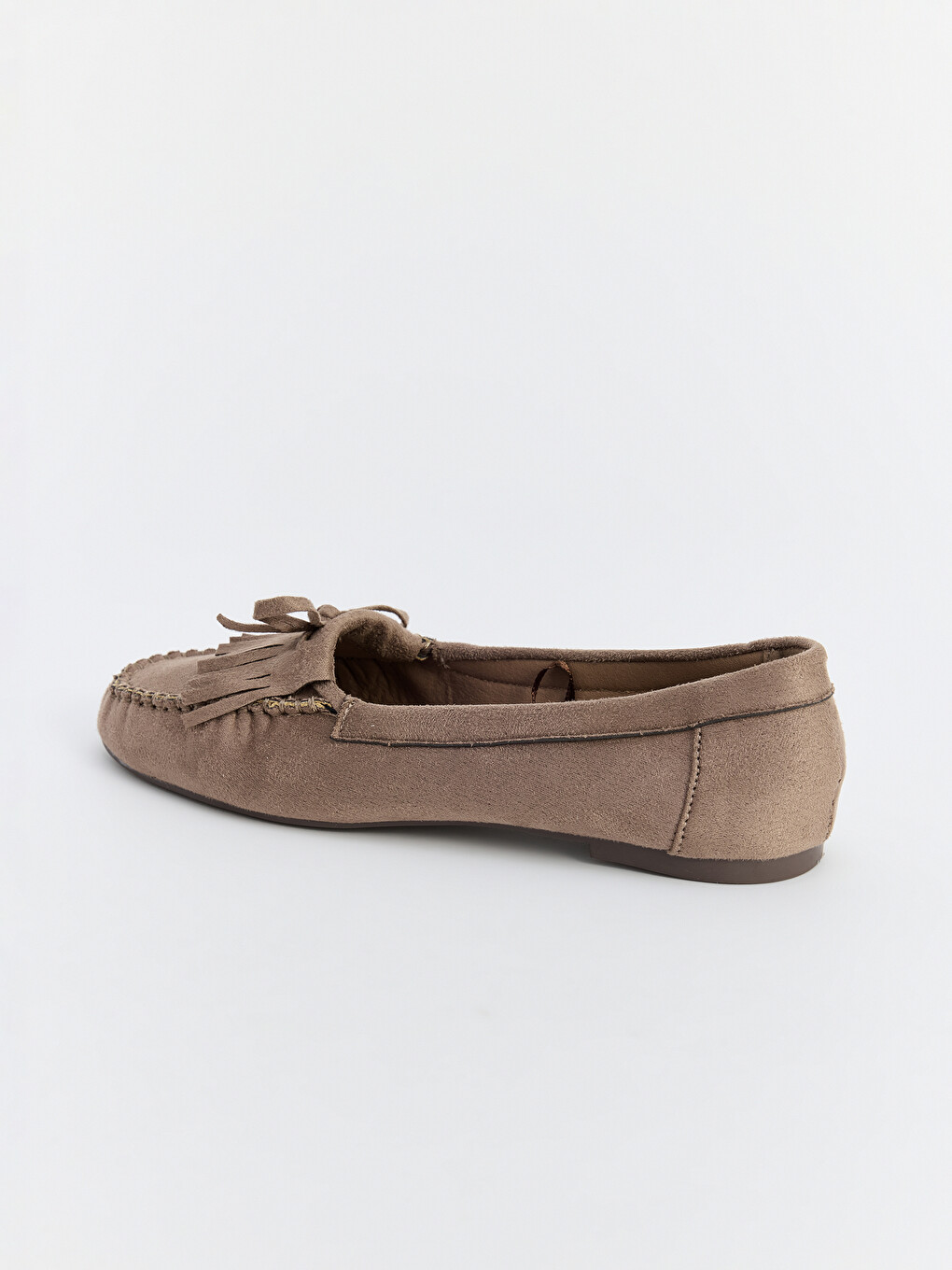Faux Suede Women's Ballet Flats-1