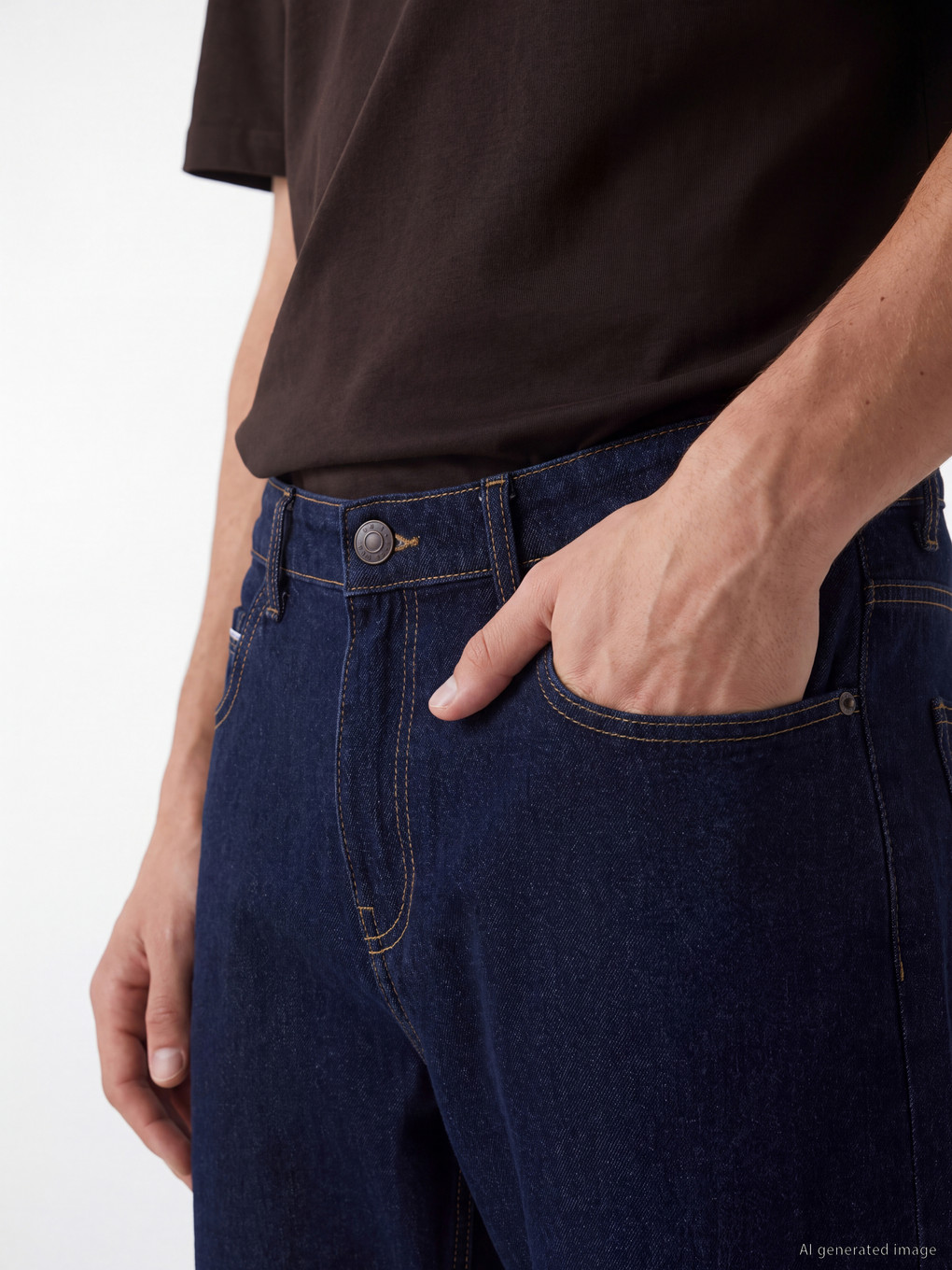 Man Indigo Jeans-2
