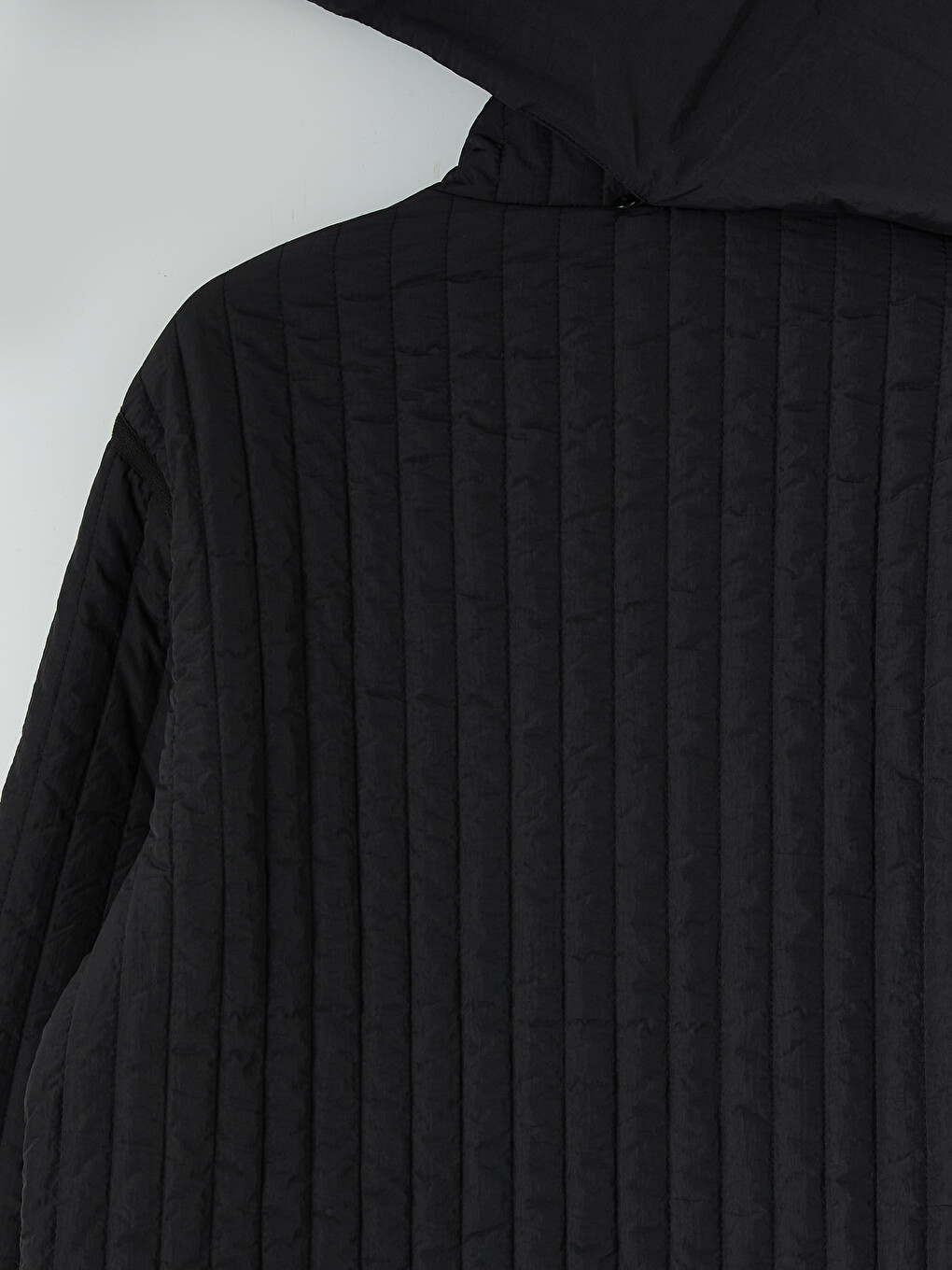 Foulard Collar Quilted Women's Puffer Coat-8
