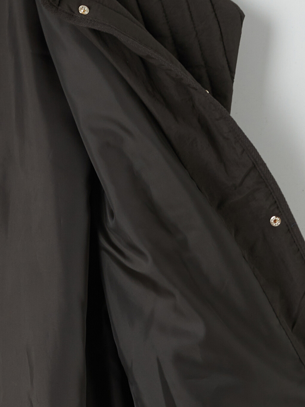 Foulard Collar Quilted Women's Puffer Coat-5