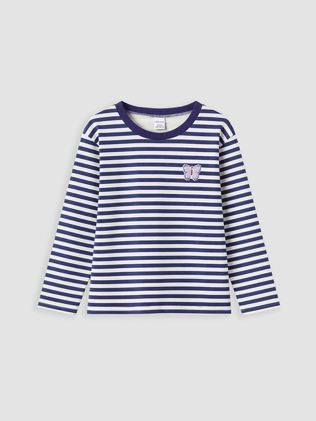 Striped Girls' T-shirt-2