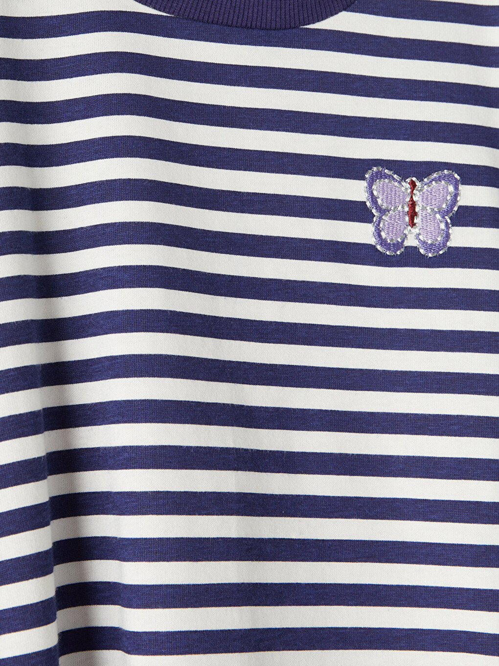 Striped Girls' T-shirt-3