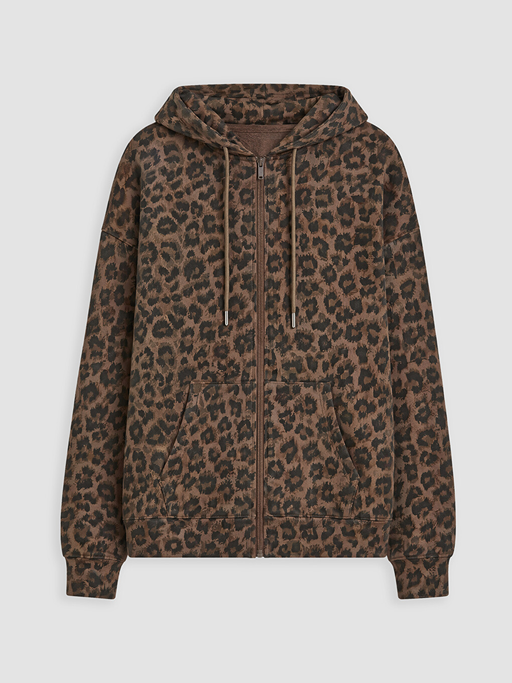 Woman Brown Cardigan-4