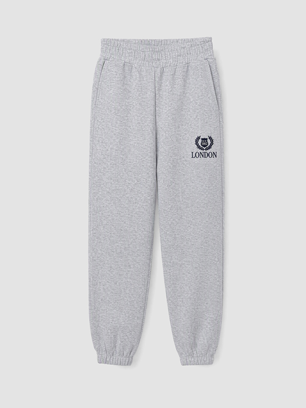 Woman Grey Jogger Sweatpants