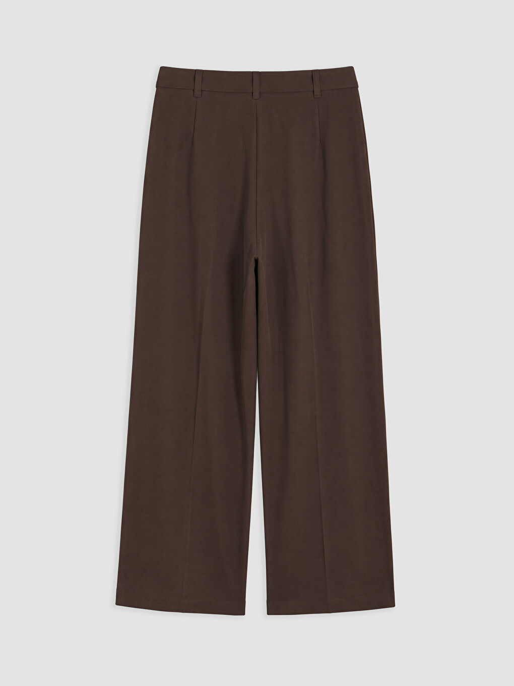 Yüksek Bel Geniş Paça Kadın Pantolon-1