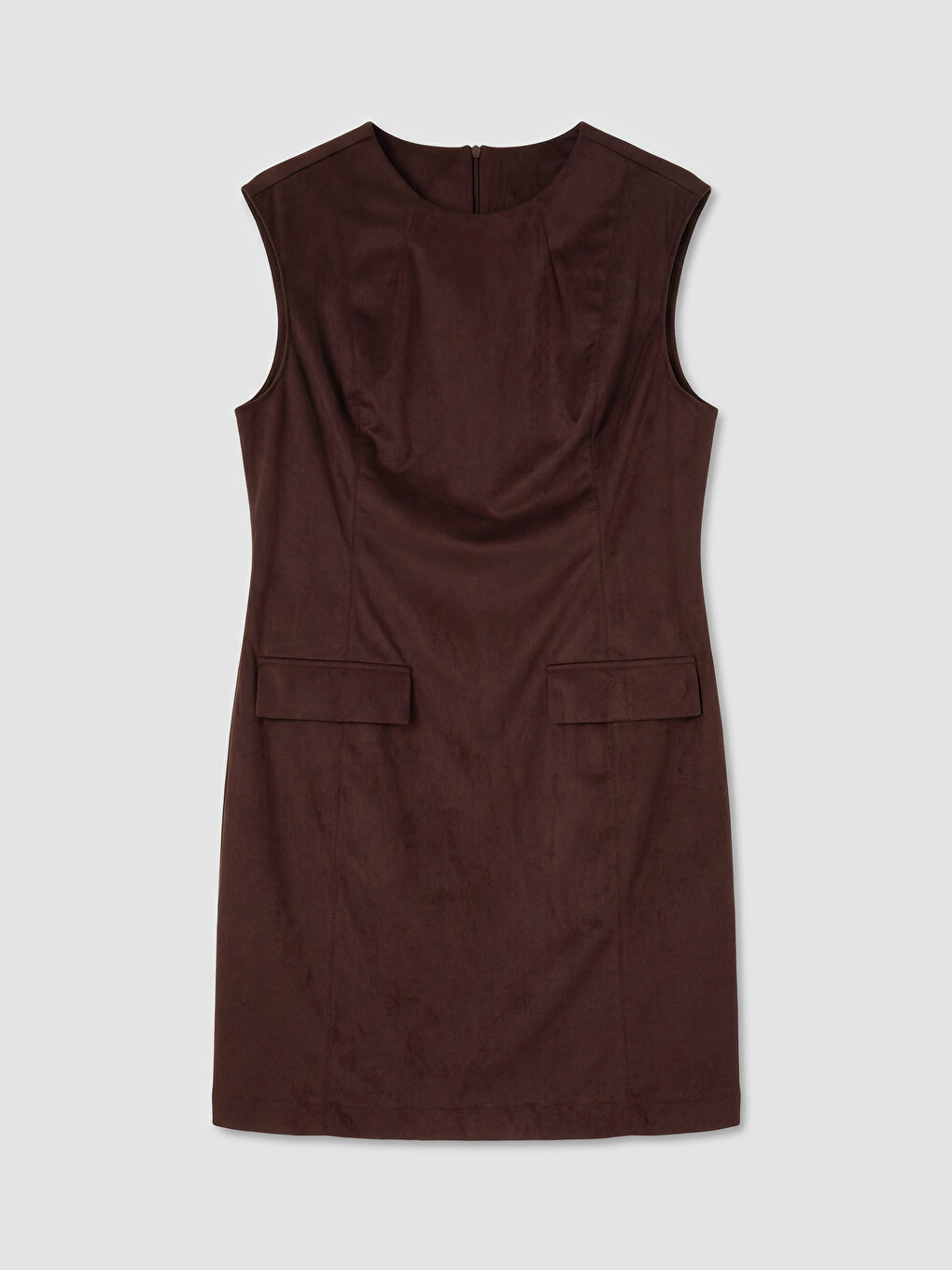 Robe Brun Femme-4