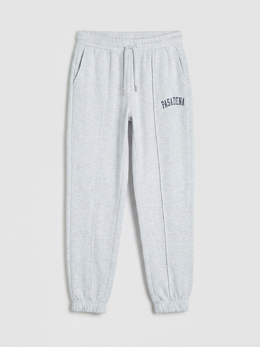 Femër Gri Pantallona Sportive Jogger-4