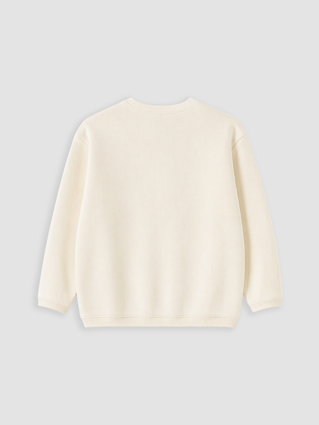 Ekru New York Baskılı Erkek Bebek Sweatshirt-2