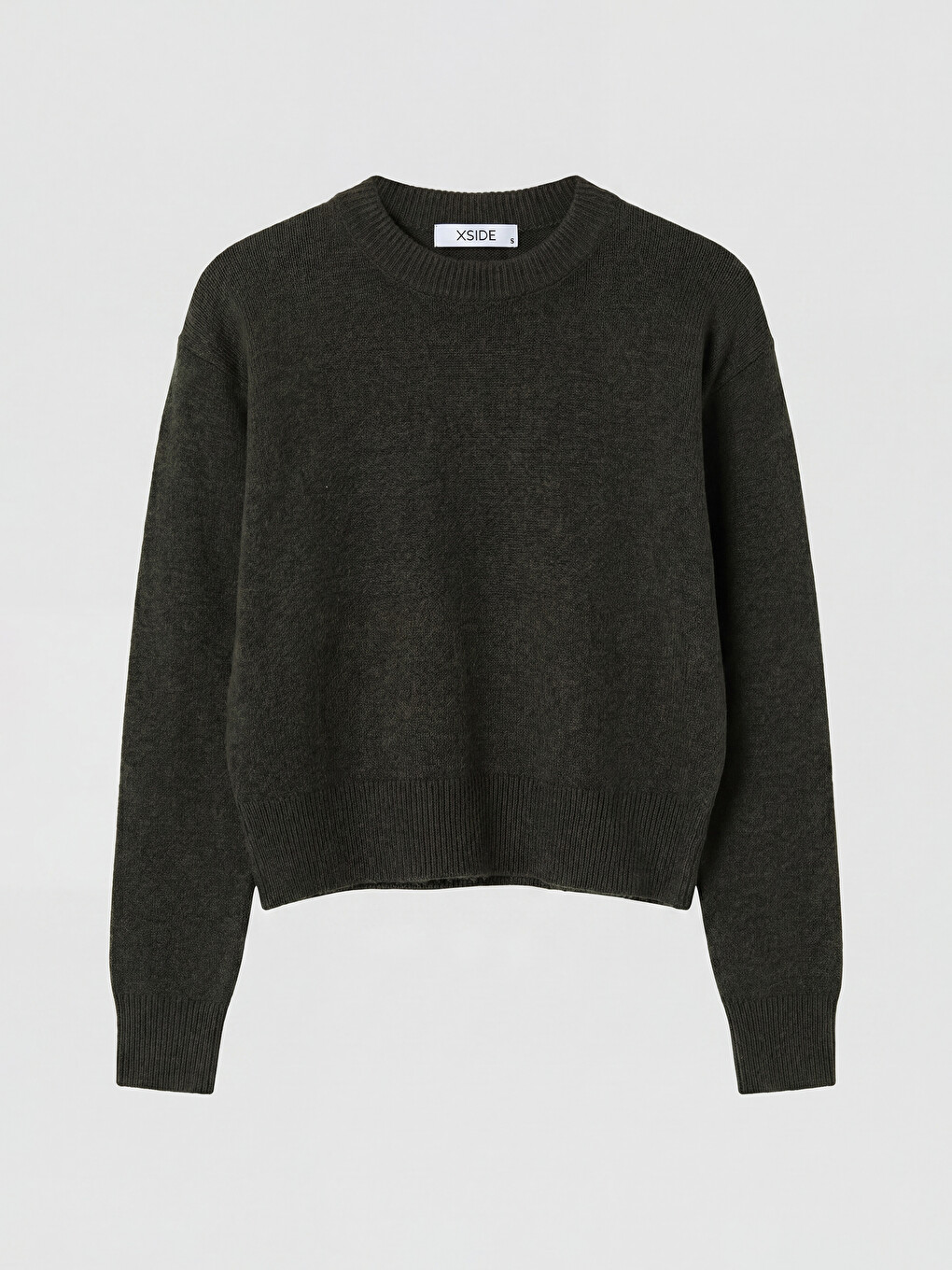 Crew Neck Women's Knitwear Sweater-4