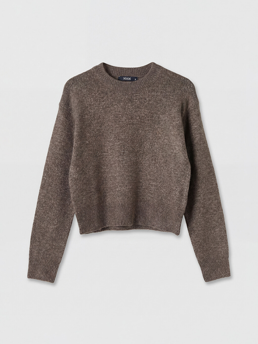 Crew Neck Women's Knitwear Sweater-4