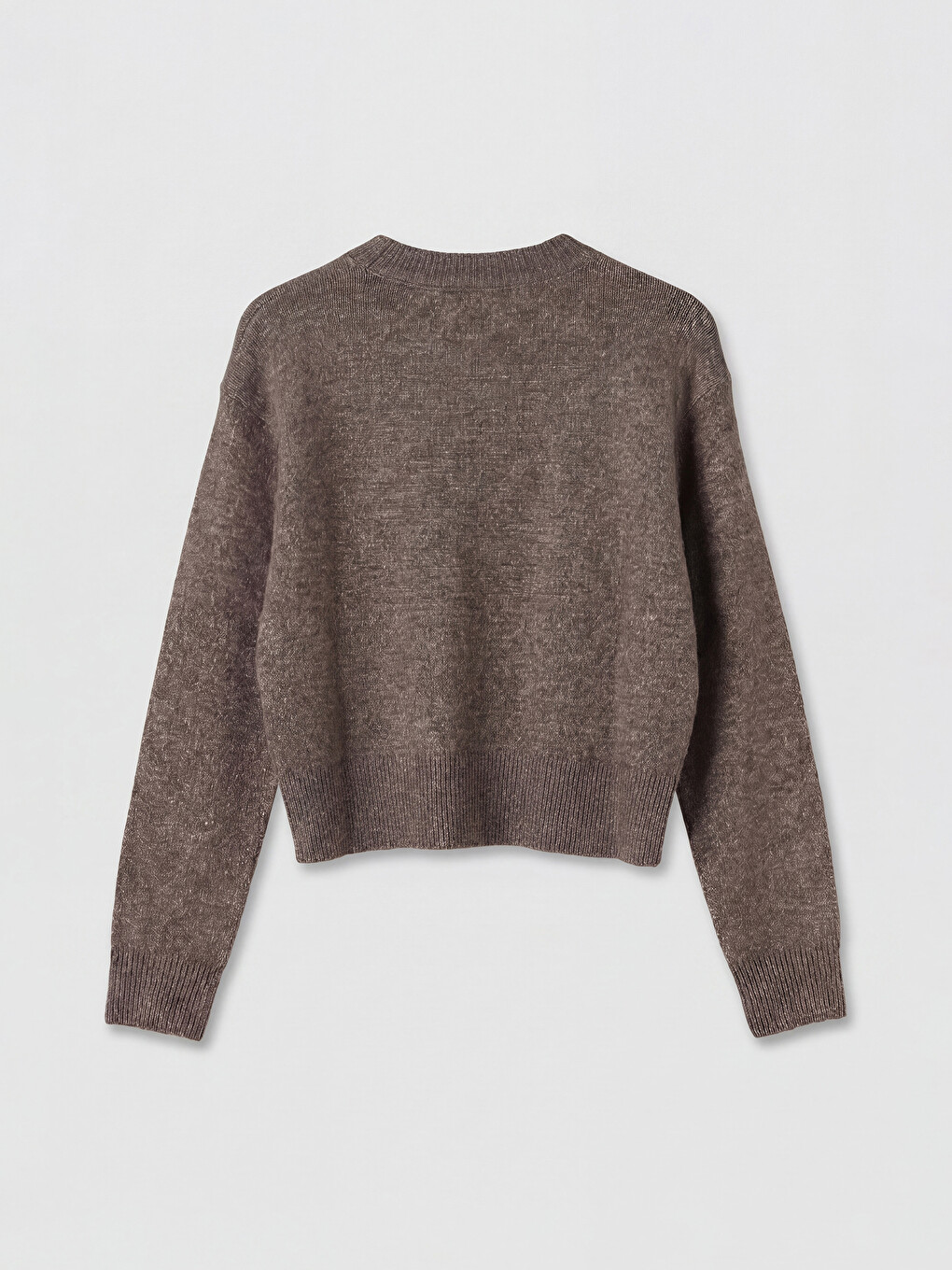 Crew Neck Women's Knitwear Sweater-5