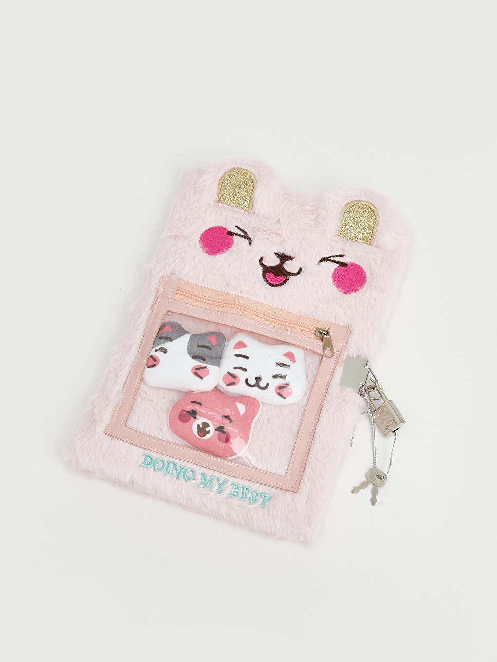 Girls' Plush Notebook-3