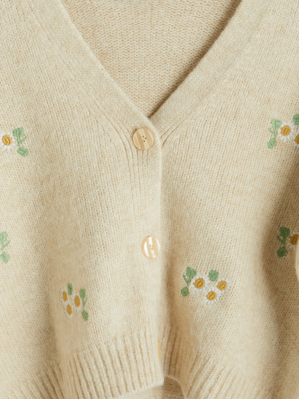 Woman Beige Cardigan-6