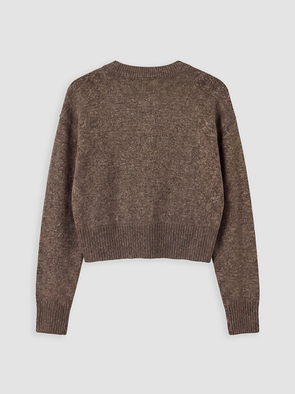 Crew Neck Women's Knitwear Cardigan-5