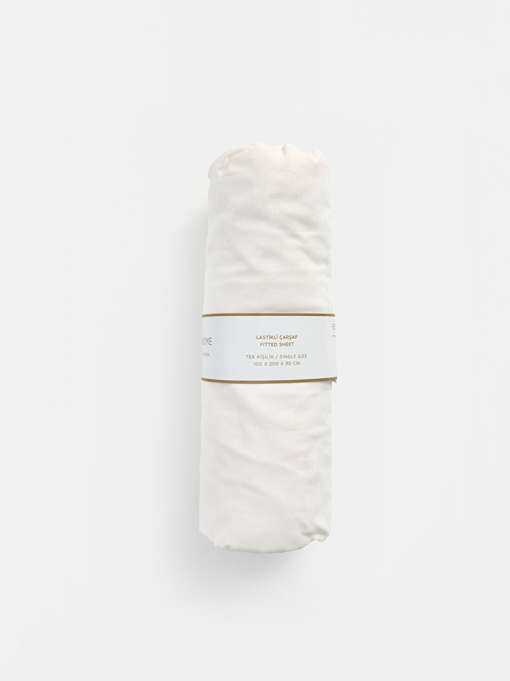 Drap Ajusté Tissé En Coton Simple-1